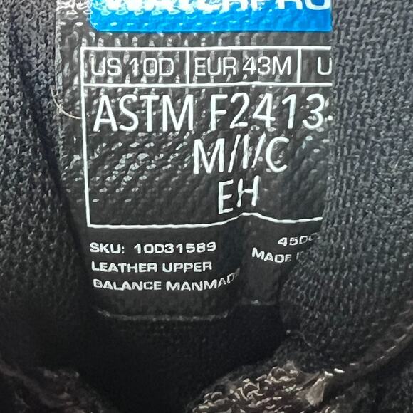 Ariat Endeavor Waterproof Carbon Toe Work Boots Mushroom Taupe Mens 10D - Picture 9 of 9